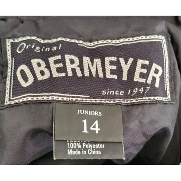 Obermeyer Kids Black Snowboard Ski Pants Juniors Size 14 Youth Pocket Zipper - Picture 4 of 4